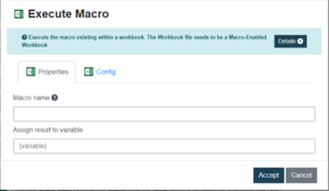 Excel – Ejecutar Macro - Rocketbot Docs